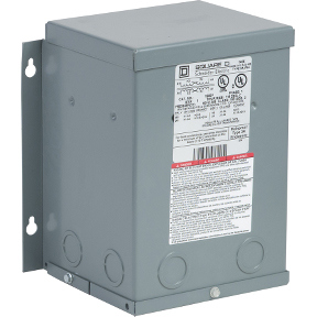 Schneider Electric Dry - Buck-Boost Transformer; Enclosed; 1 kVA; 120V x 240V Primary; 24V/48V Secondary; Single-Phase